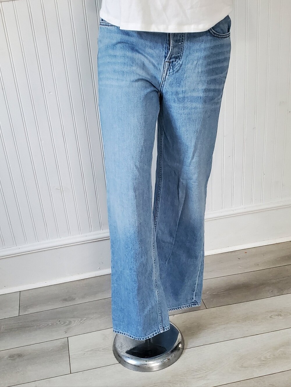 GRLFRND "The Bella" Wide Leg Jeans